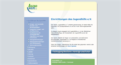 Desktop Screenshot of jugendhilfe.de