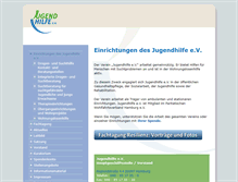 Tablet Screenshot of jugendhilfe.de